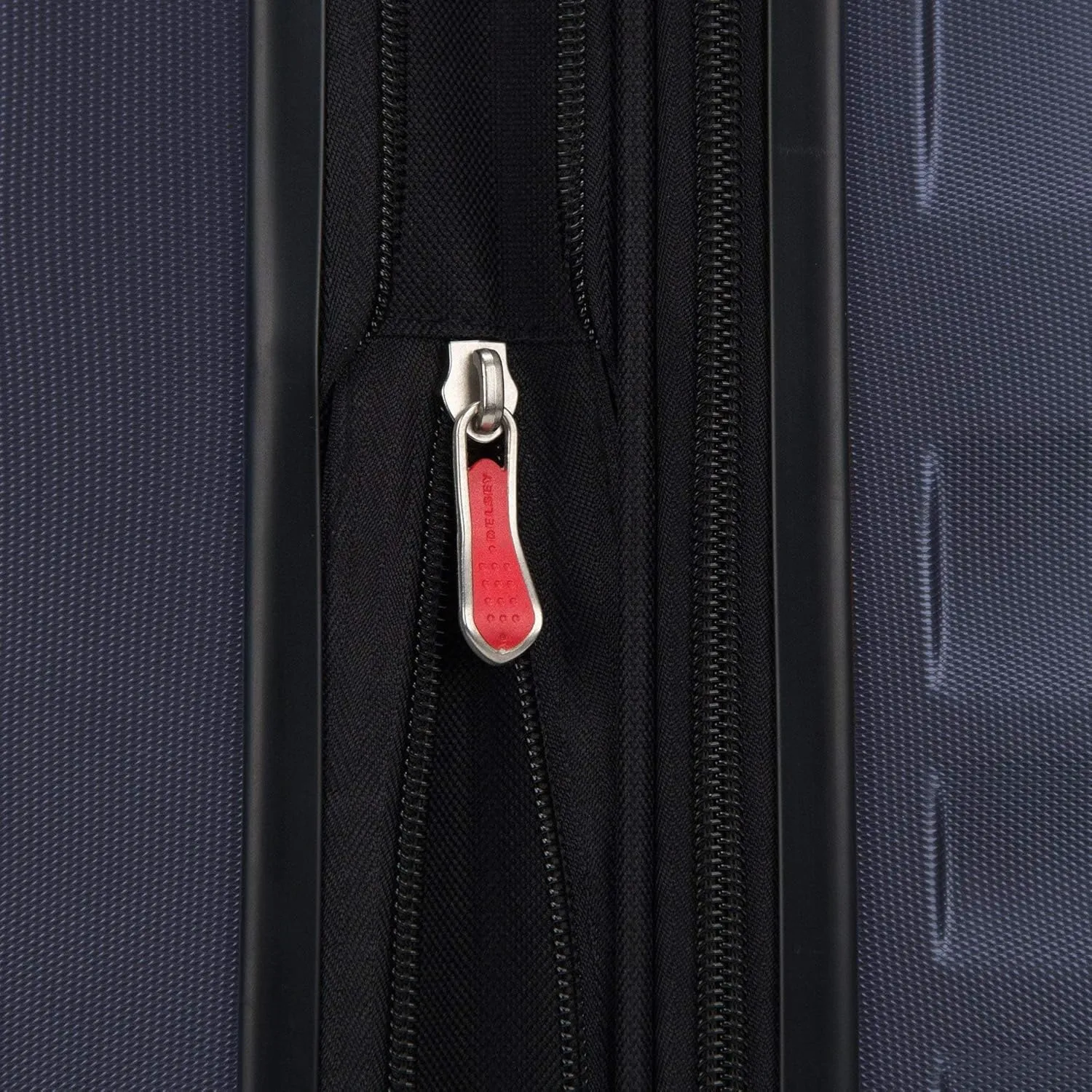 DELSEY PARIS Alexis Durable Hardside Luggage, Expandable Lightweight 4-Wheel Spinner, Easy Grip Telescoping Handle for Smooth Mobility, TSA-Lock Incorporated, Men and Women, Navy, Carry-On 21-Inch