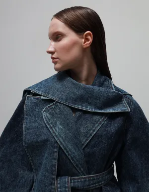 Denim trench Rémy