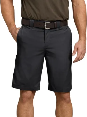 Dickies Men's 11 Inch Relaxed-Fit Stretch-Twill Work Short
