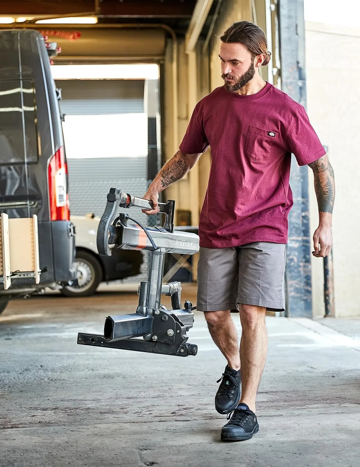 Dickies Men's 11 Inch Relaxed-Fit Stretch-Twill Work Short