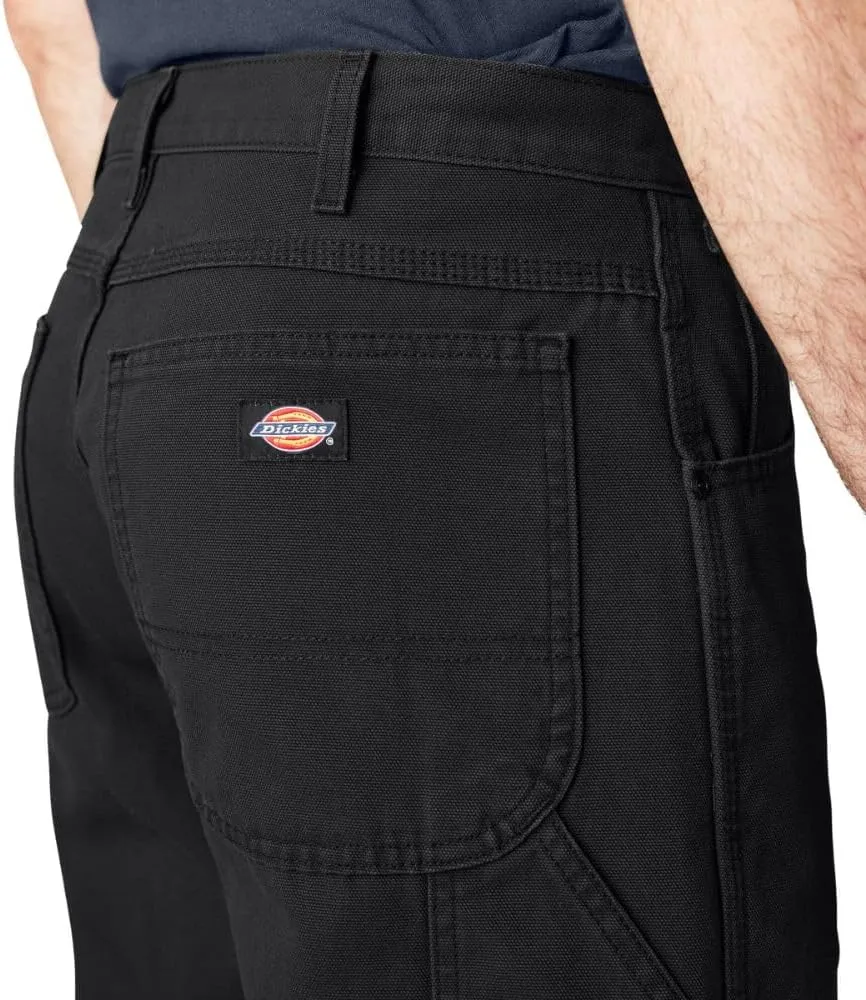 Dickies Men's Relaxed Fit Straight-Leg Duck Carpenter Jean
