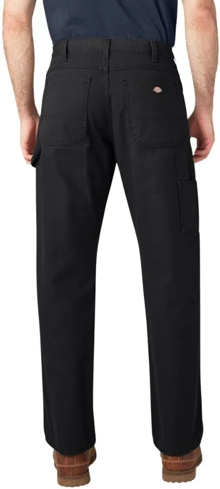 Dickies Men's Relaxed Fit Straight-Leg Duck Carpenter Jean