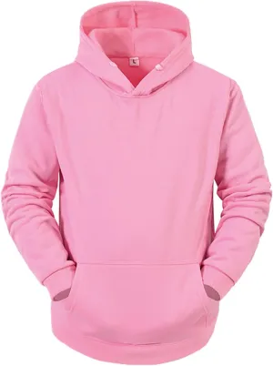 DuDubaby Men Long Hooded Sweatshirt Autumn and Winter Hooded Sweater Long Sleeve Sweater Top