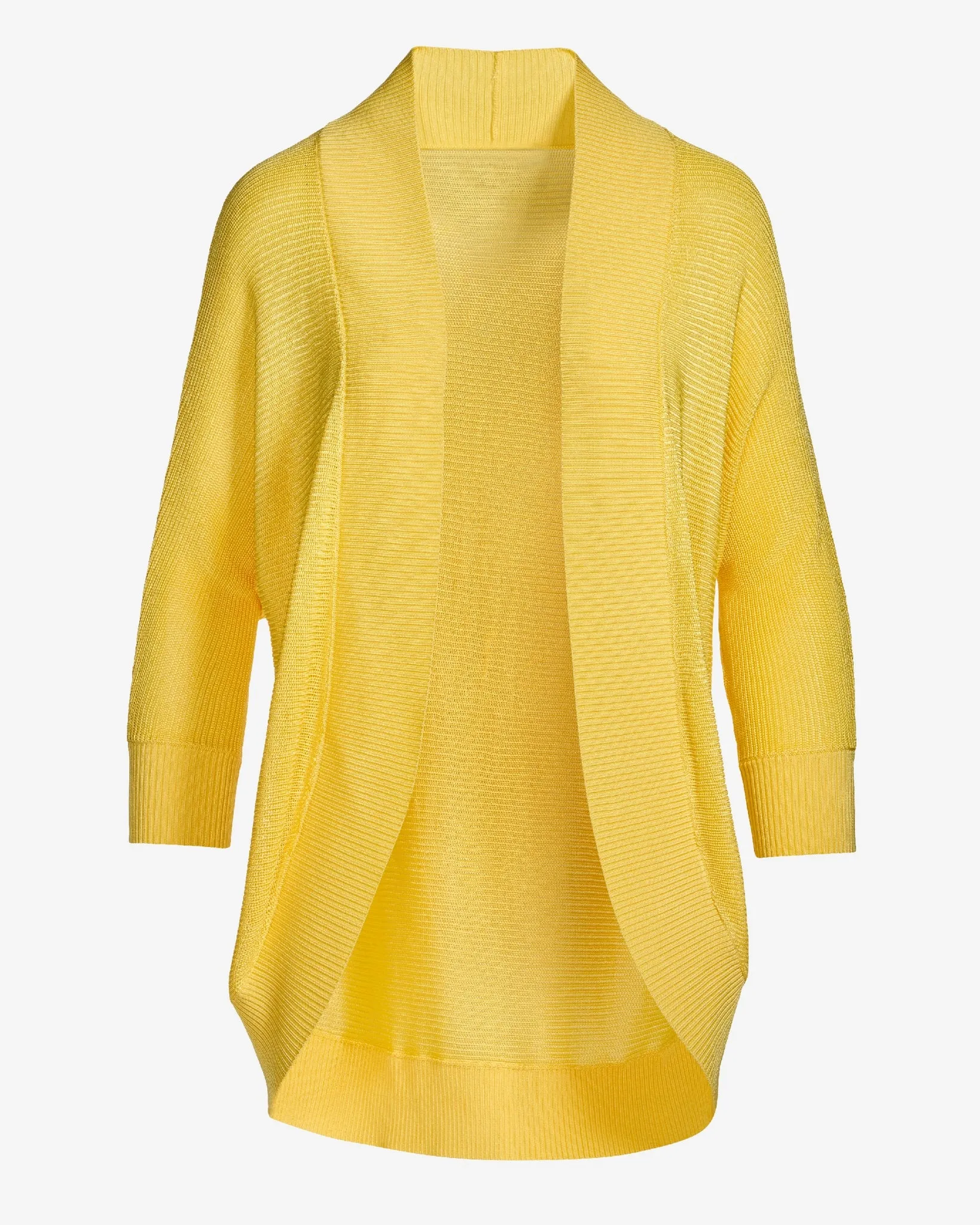Effortless Cocoon Cardigan Lemon Drop