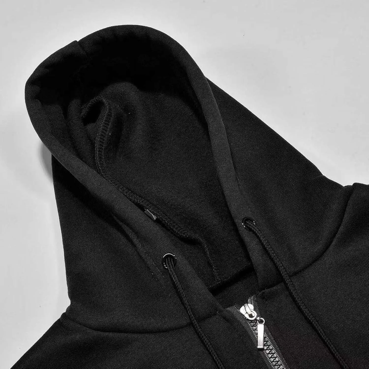 fartey Zip Up Hoodie Women Oversized Long Sleeve Sweatshirts Teen Girl Y2K Clothes Casual Drawstring Jackets With Pockets