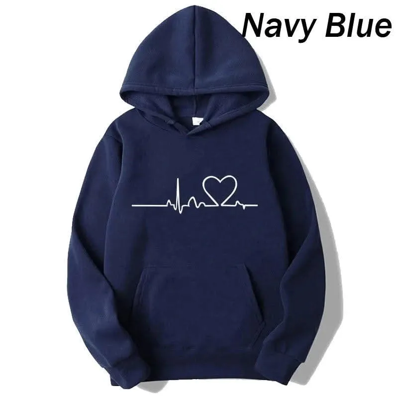 Fashion Long Sleeve Hoodies - Casual Sweatshirts for Men & Women | Cozy Pullover Hoodies for Couples