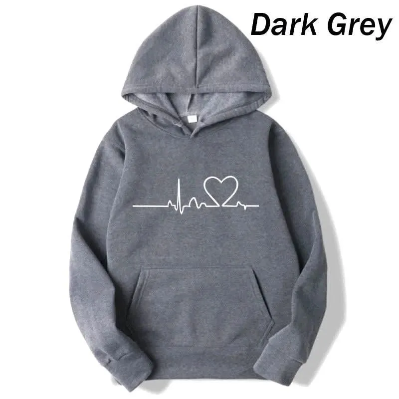 Fashion Long Sleeve Hoodies - Casual Sweatshirts for Men & Women | Cozy Pullover Hoodies for Couples