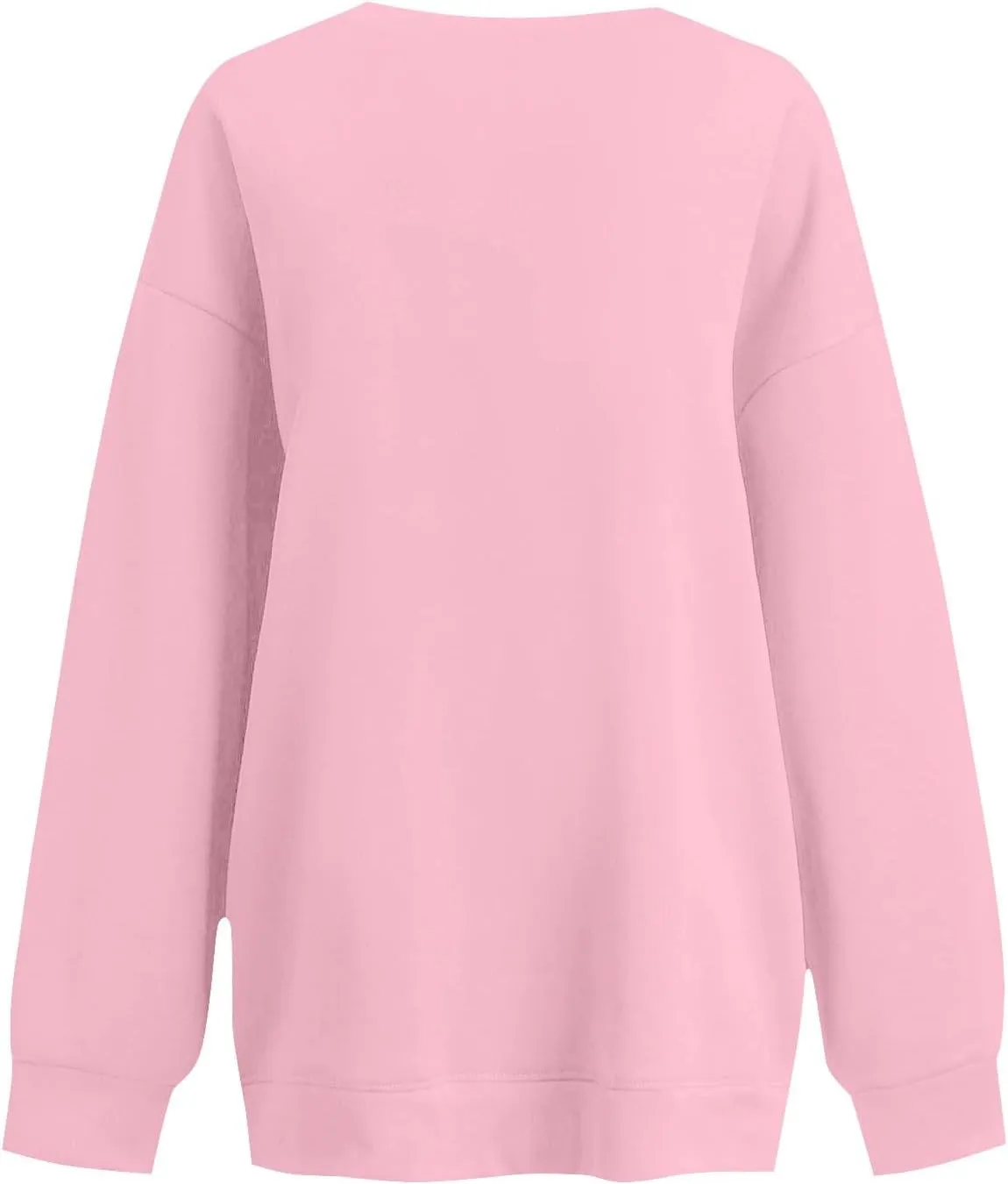 Fleece Plus Size Crewneck Sweatshirts Women Oversized Sweatshirt Hoodies Tunic Pullover Warm Sweaters Casual Tops