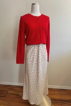 Floral Maxi Pencil Skirt