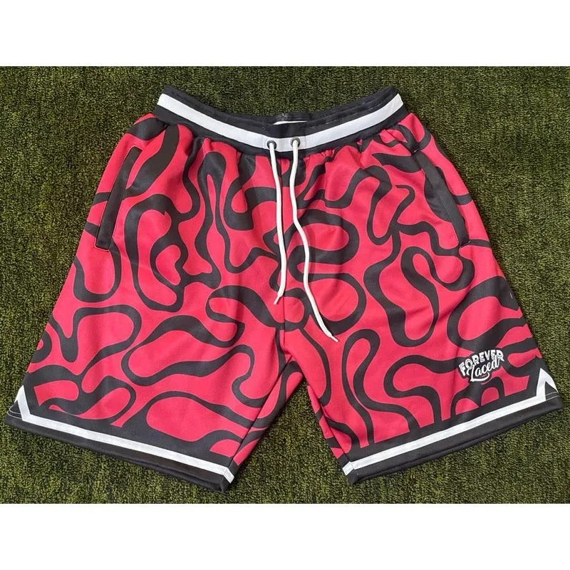 Forever Laced Shorts to match Retro Jordan 1 OG Bred Patent