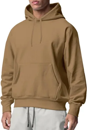 Fxbar Men Heavyweight Lined Hoodie Thick Winter Pullover Warm Hooded Sweatshirt Thermal Windproof Jacket Hoodies