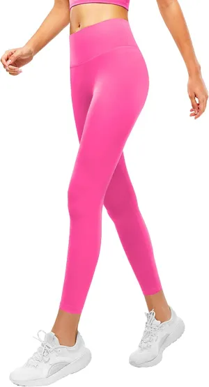 Girls Athletic Leggings Kids Lounge Workout Yoga Pants Solid Color High Waist Dance Running Active Tight for Teen
