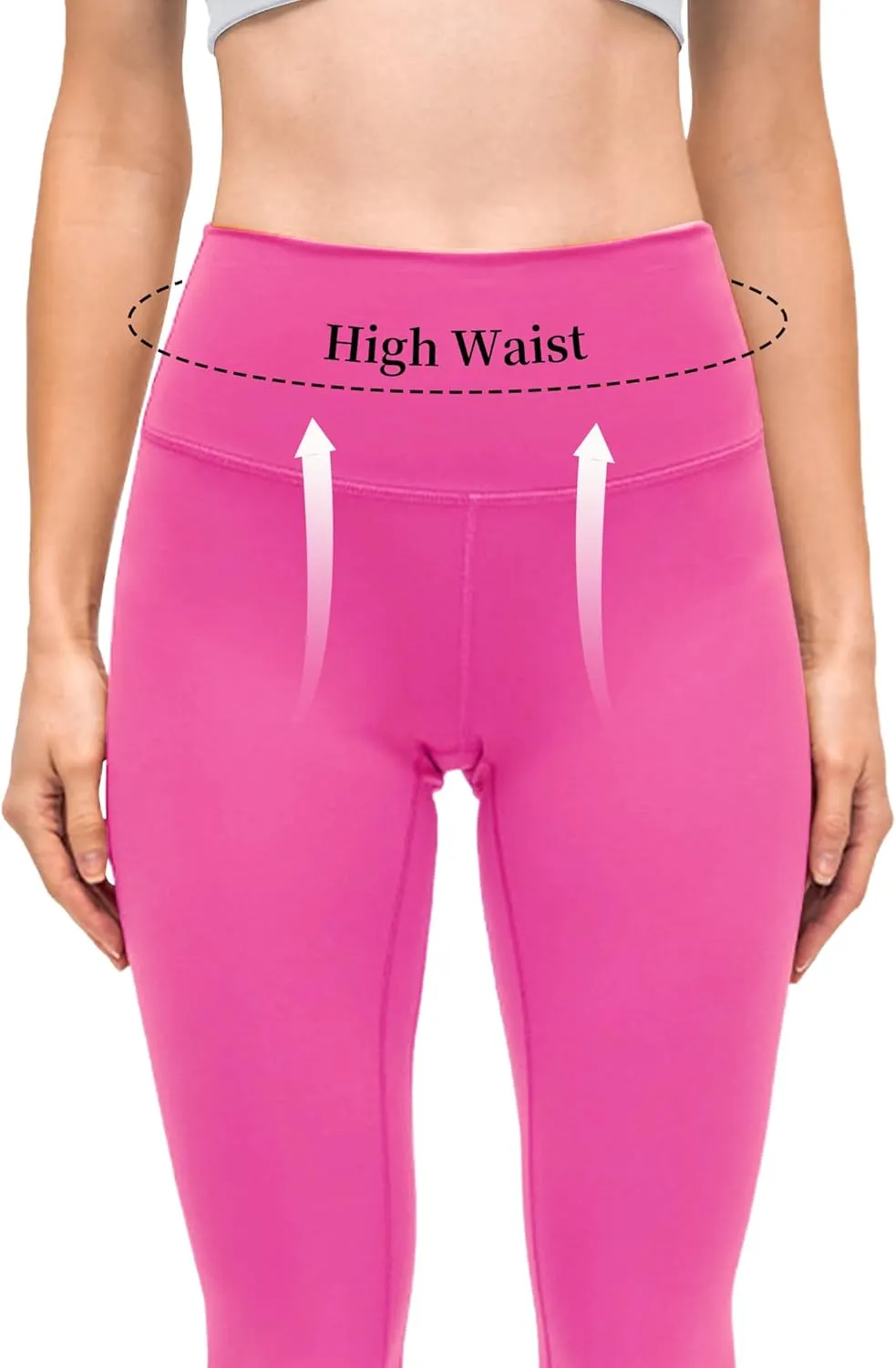 Girls Athletic Leggings Kids Lounge Workout Yoga Pants Solid Color High Waist Dance Running Active Tight for Teen