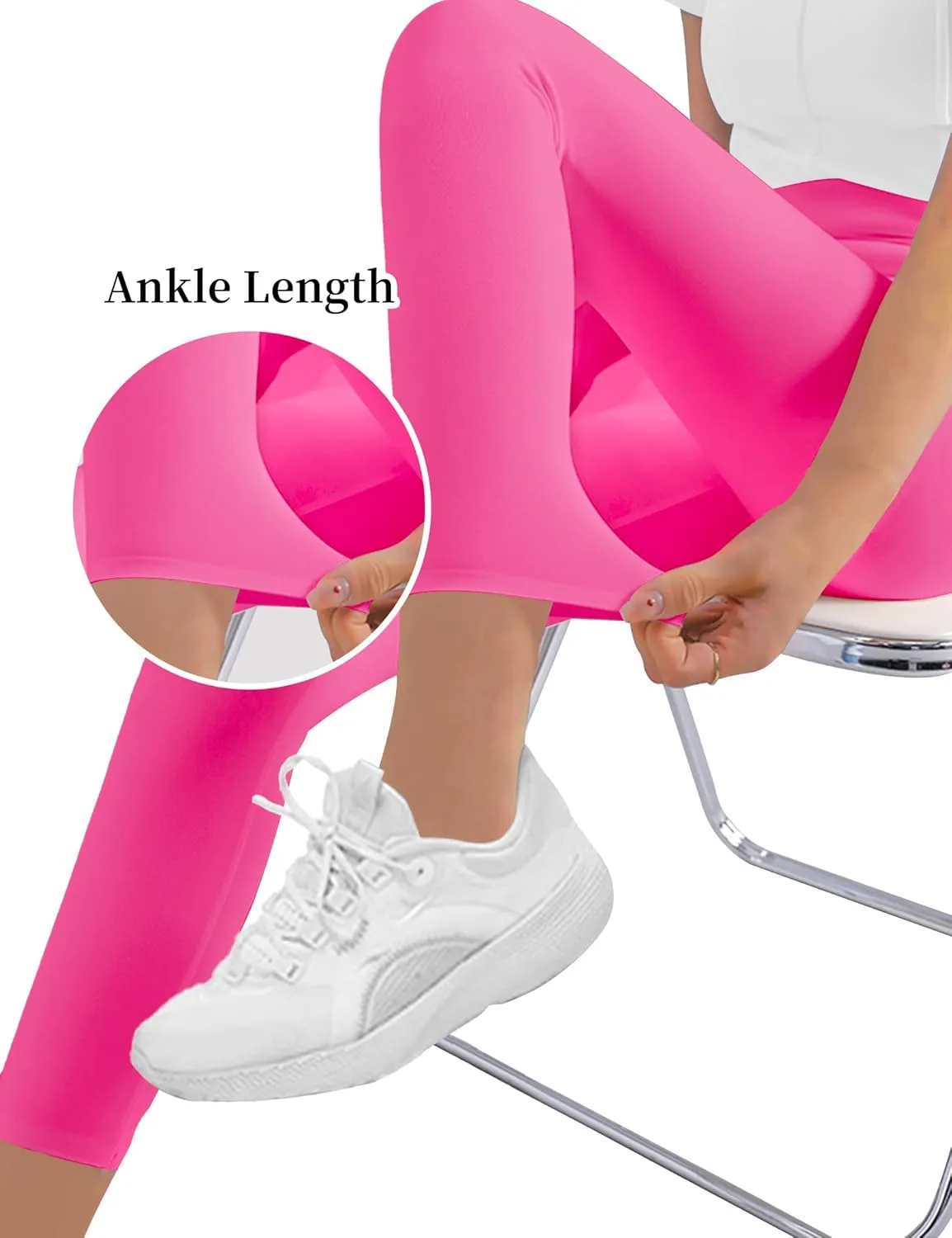 Girls Athletic Leggings Kids Lounge Workout Yoga Pants Solid Color High Waist Dance Running Active Tight for Teen
