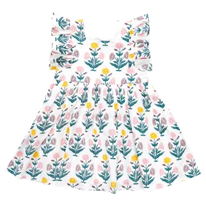 Girls Elsie Dress - Sunburst Dandelion