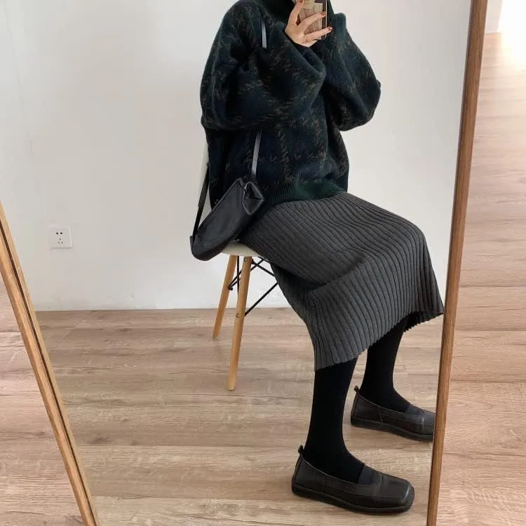 Grunge Clothes Grandpa Sweaters Vintage Aesthetic Baggy Dark Academia Clothing Plaid Striped Preppy Pullovers 2025