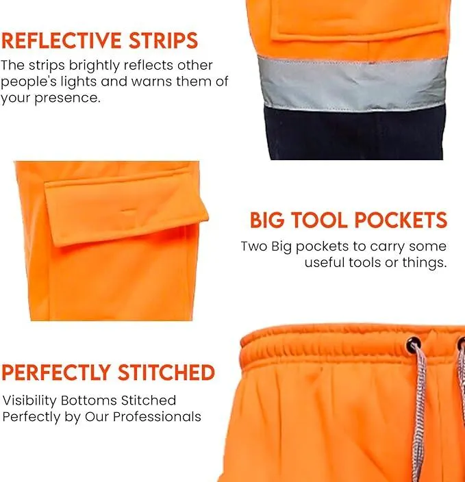 High vis trousers , Soft And Comfortable hi viz trouser For Men