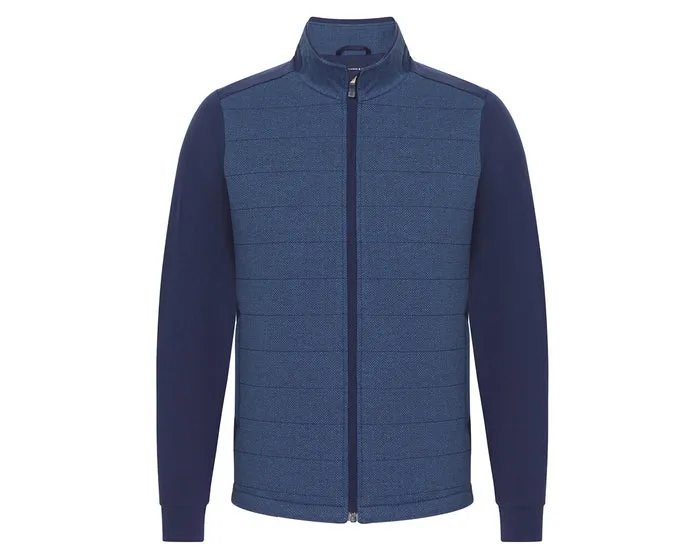 Holderness & Bourne The Perry Jacket - Navy Herringbone