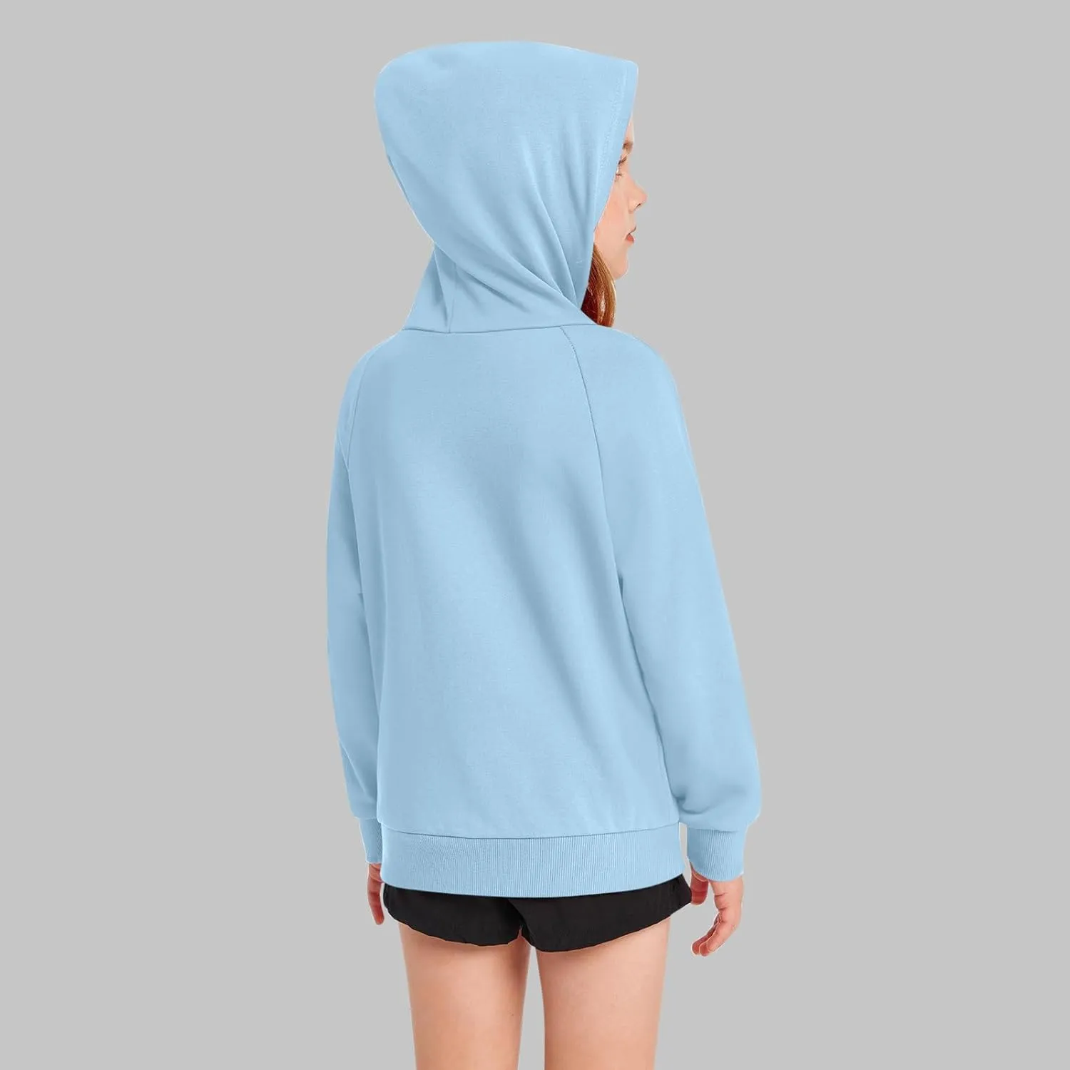 Hoodies for Teen Girls Tredny Long Sleeve Sweatshirts Oversized Pullover with Hood Fall Tween Girls Y2K Outfits