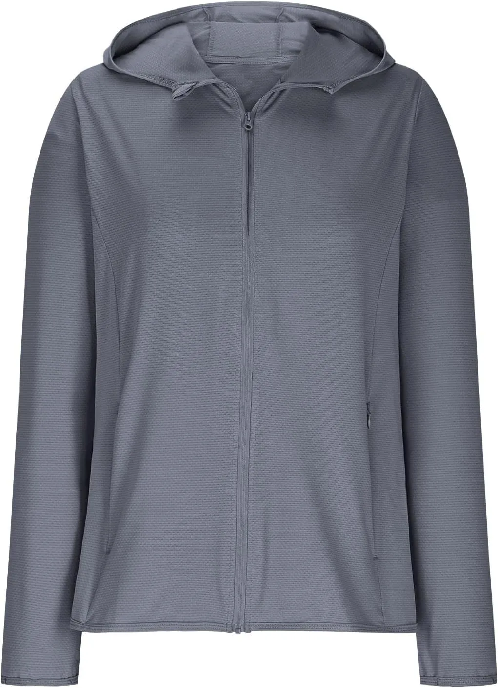 Hoodies for Women UPF 50  Sun Protection Shirts Lightweight Long Sleeve Sun Hoodie Jacket with Pockets for Hiking Outdoor