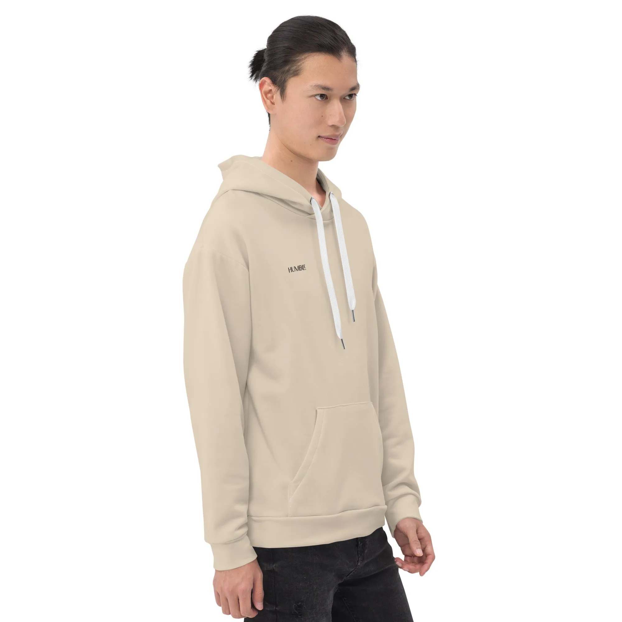 Humble Sportswear™ Beige Relaxed Fit Hoodie
