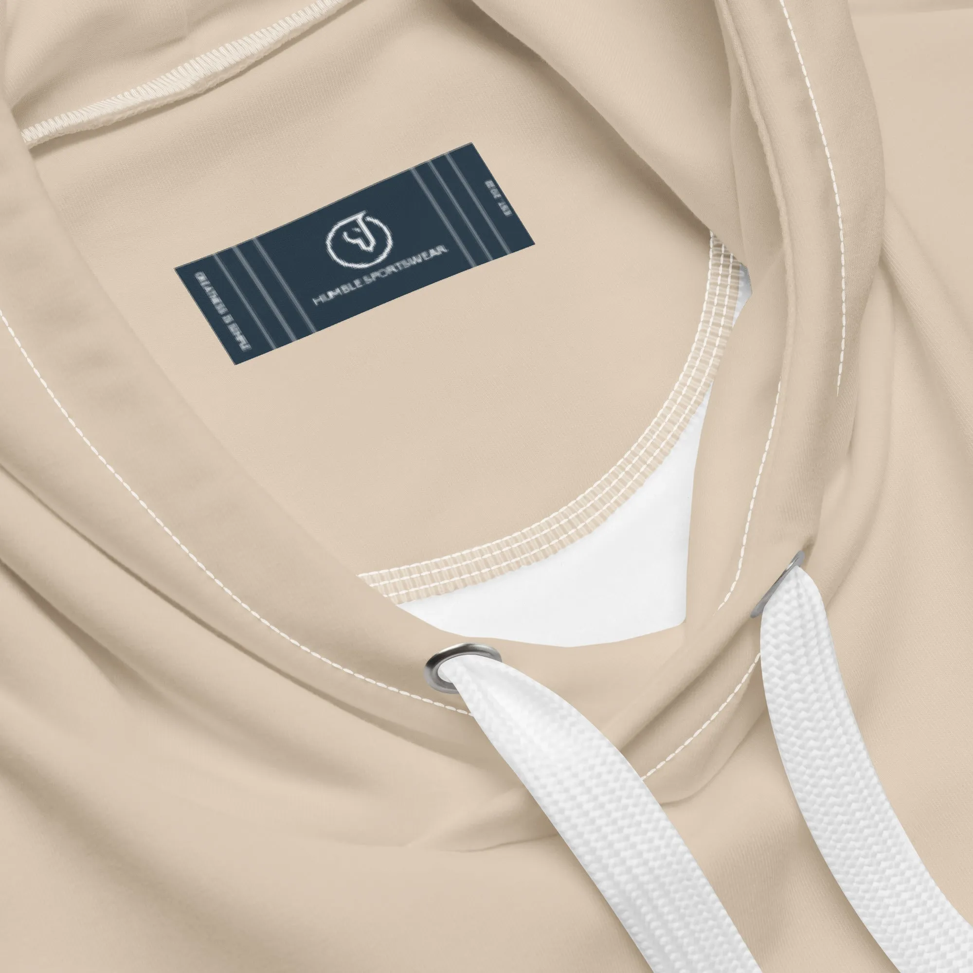 Humble Sportswear™ Beige Relaxed Fit Hoodie
