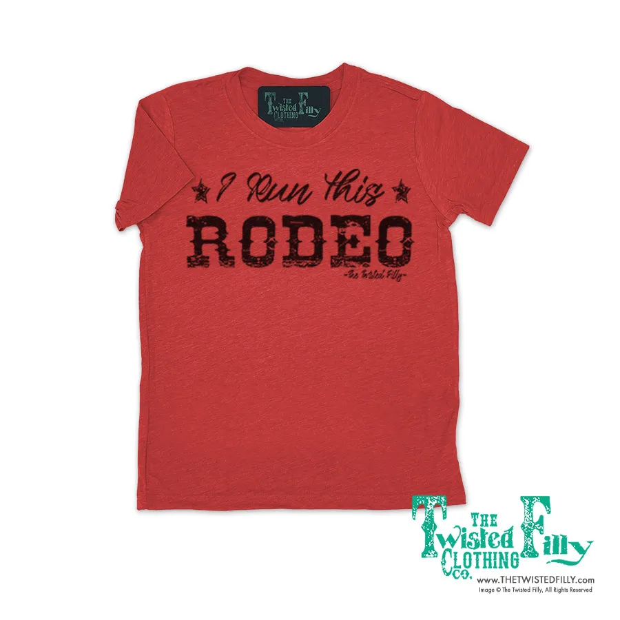 I Run This Rodeo - S/S Boys Youth Tee - Assorted Colors