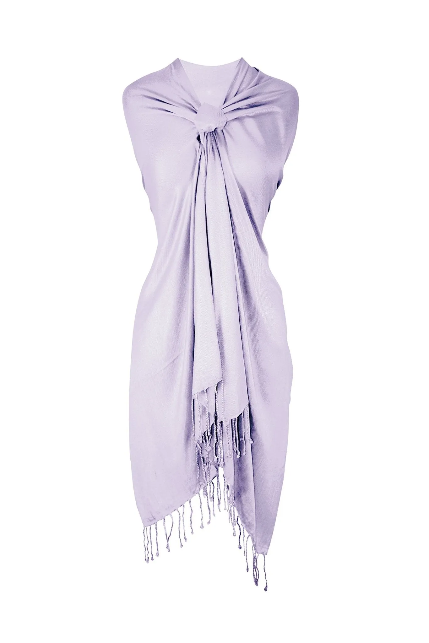 Ice Lavender Pashmina Shawl Wrap Scarf