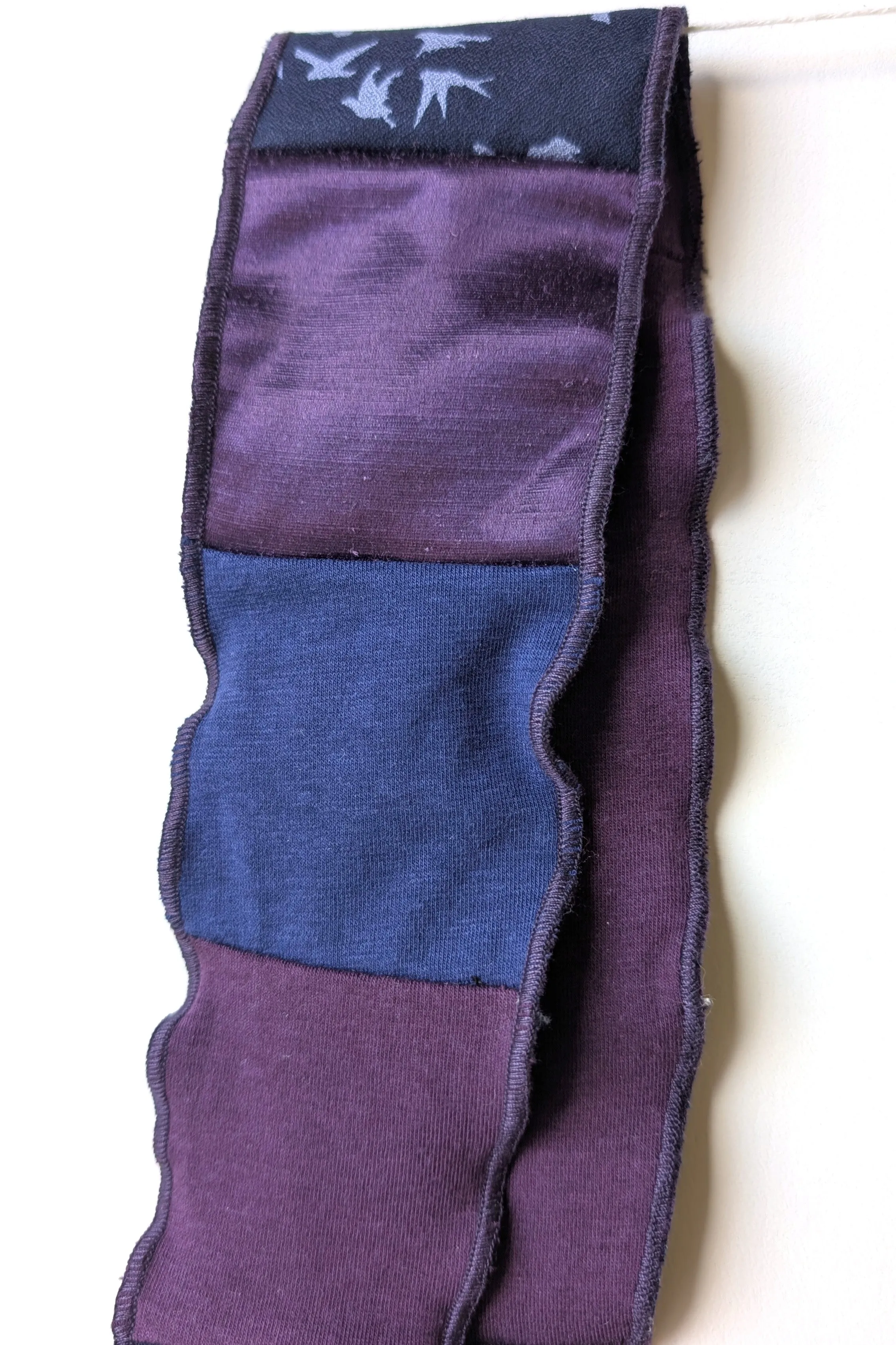 Indigo Bunting Patchwork Headband