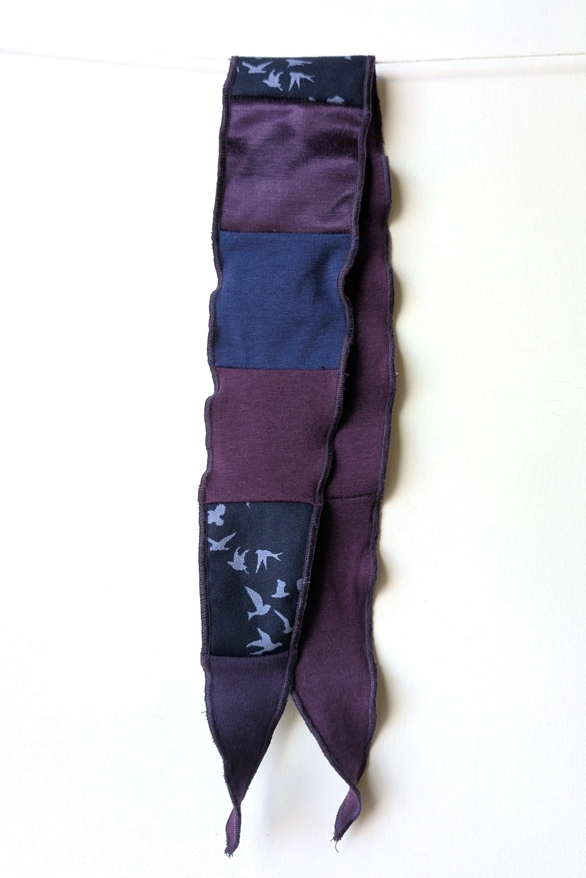 Indigo Bunting Patchwork Headband
