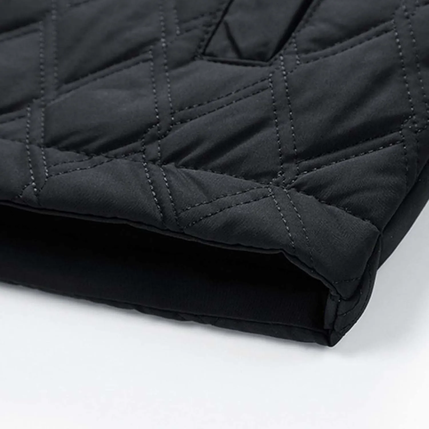 Jackets for Men Diamond Quilted Puffer Down Jacket Lightweight Business Casual Button Down Shirts Shacket Collared Tops
