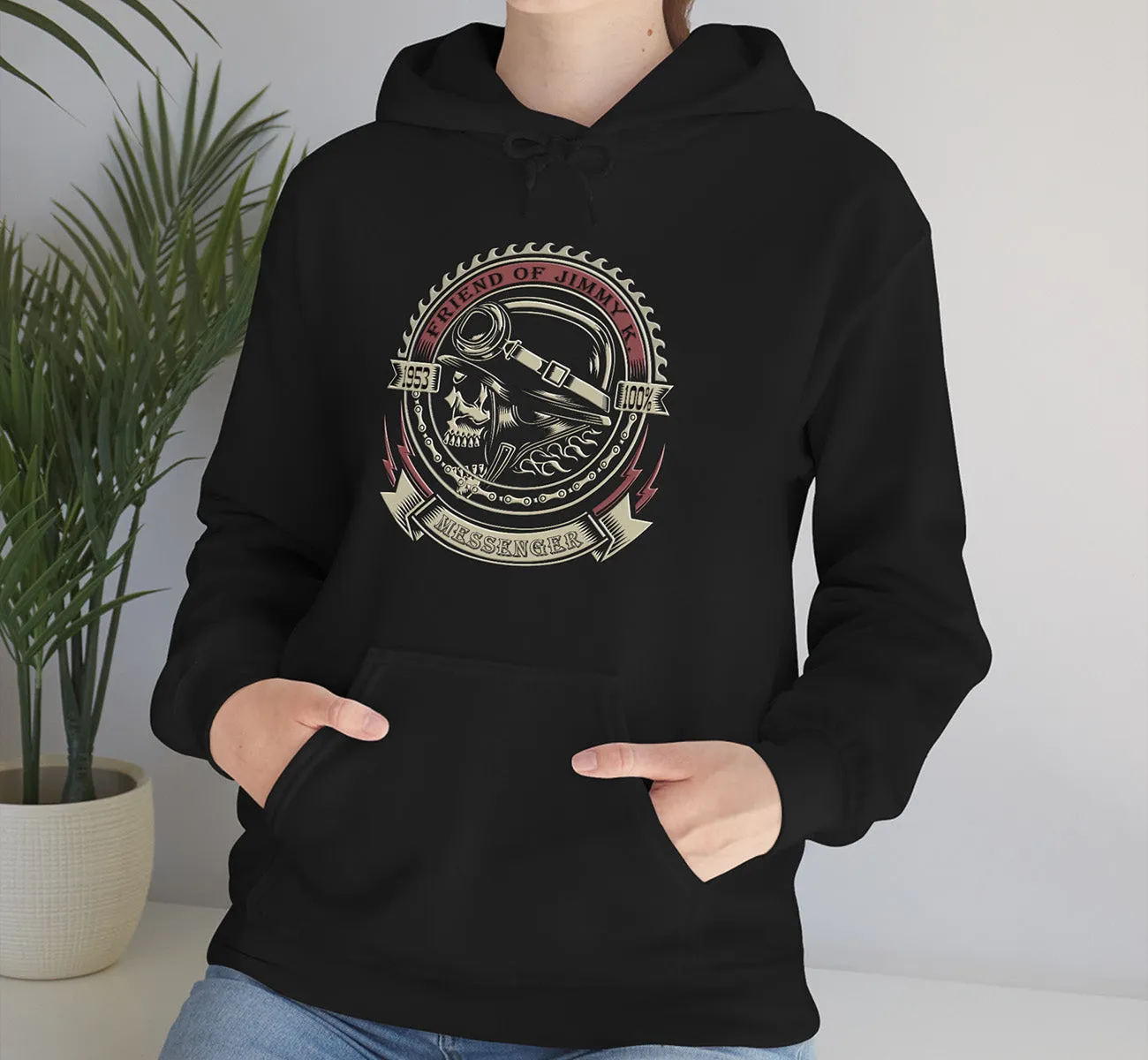 Jimmy K 1953 Messenger dtg Hoodie