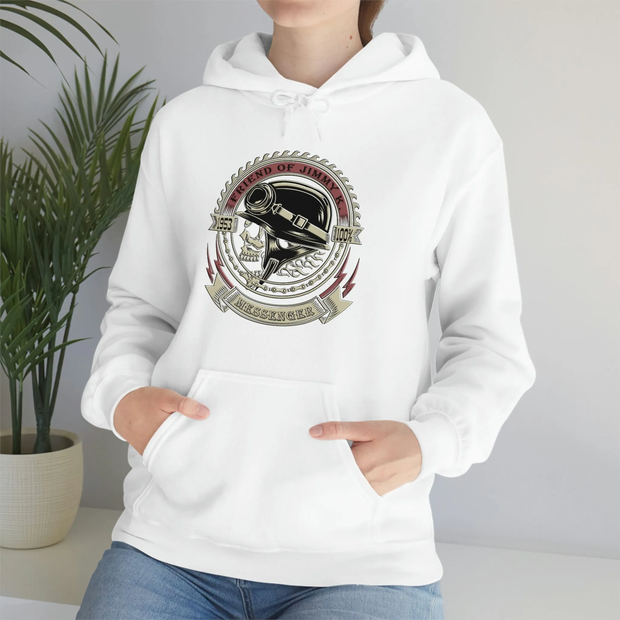 Jimmy K 1953 Messenger dtg Hoodie