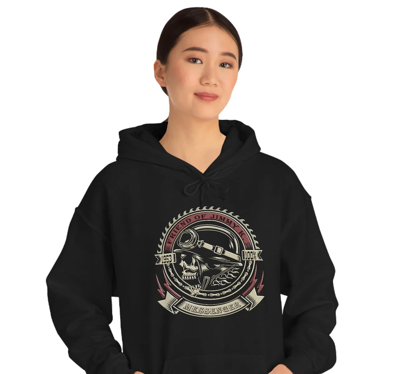 Jimmy K 1953 Messenger dtg Hoodie