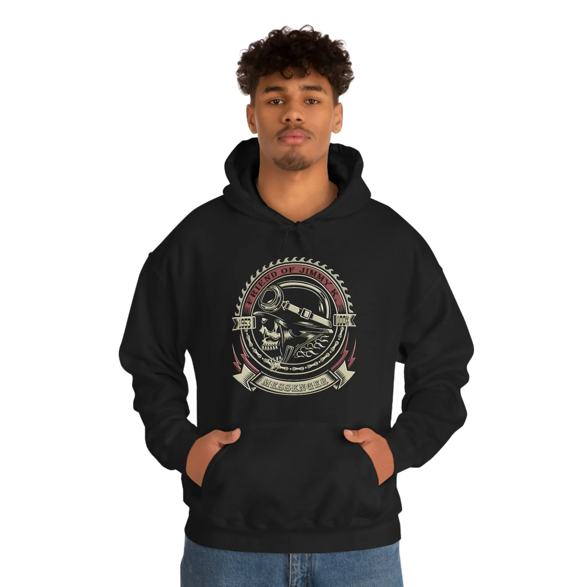 Jimmy K 1953 Messenger dtg Hoodie