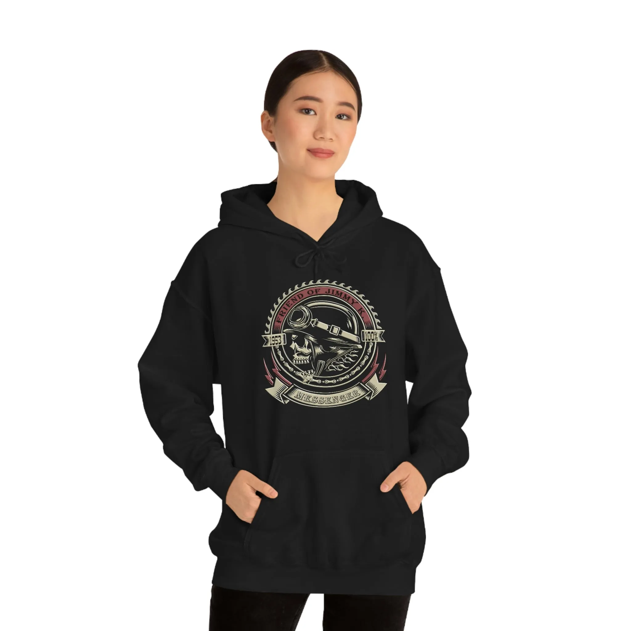 Jimmy K 1953 Messenger dtg Hoodie