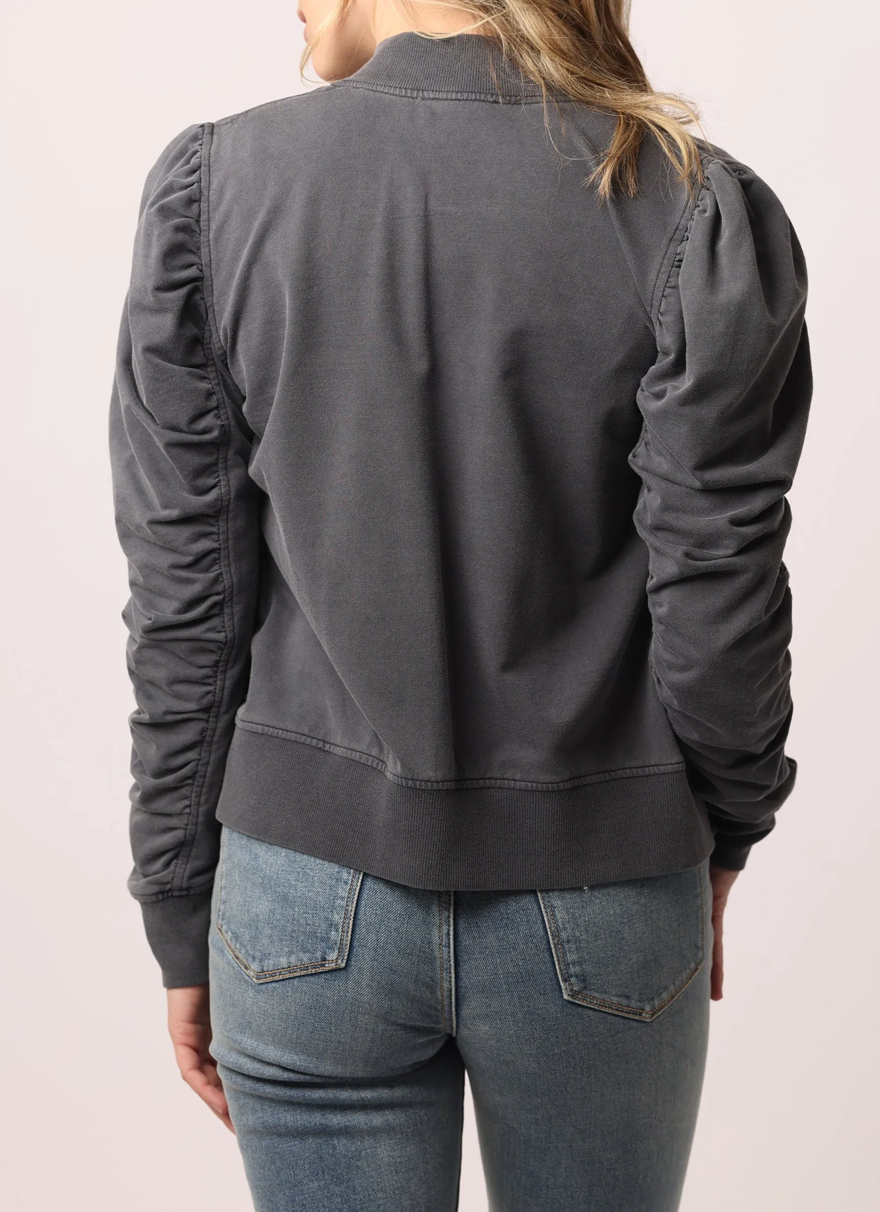 KAYA JACKET BLACK TERRY