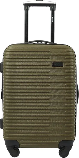 kensie 20" Hillsboro Expandable Carry-On Luggage, Olive
