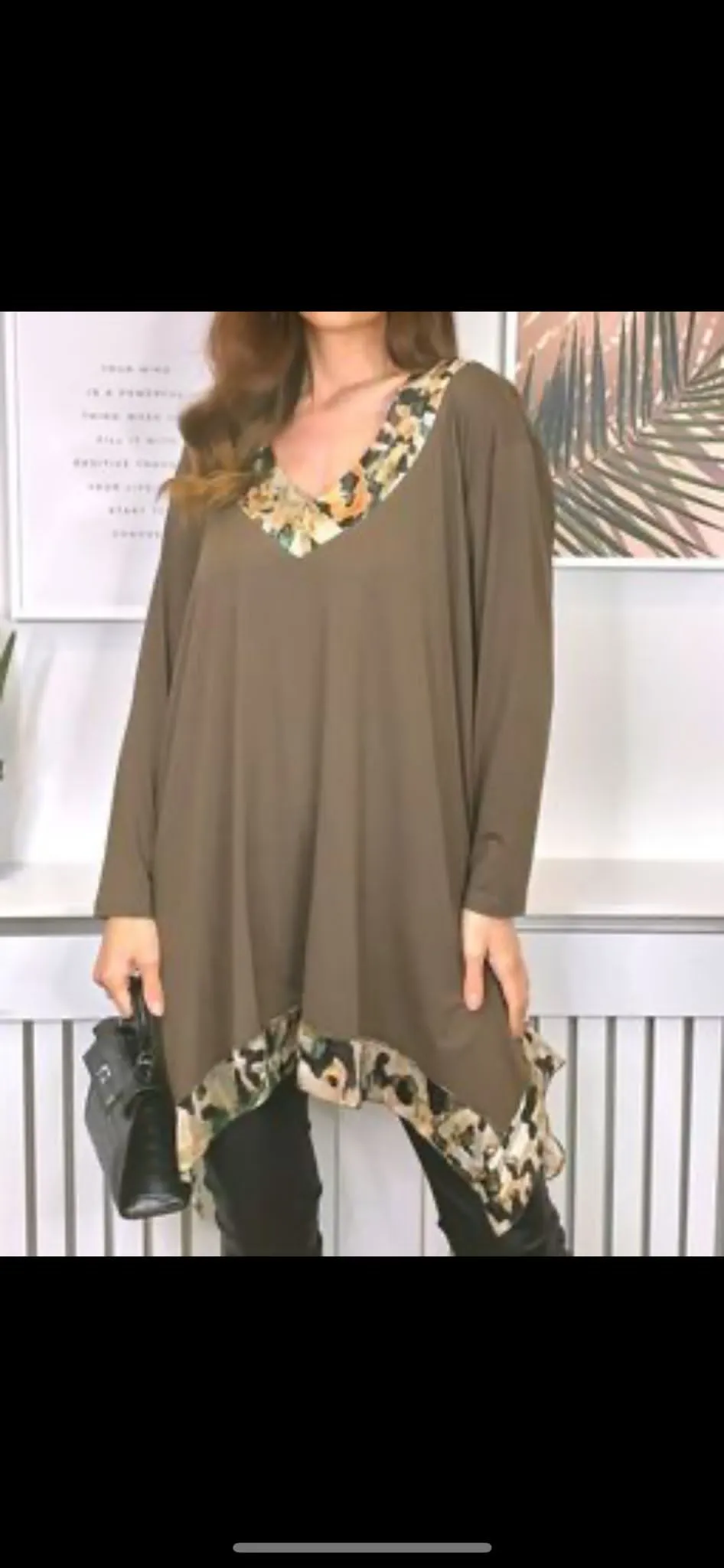 Khaki Tunic - Malissa J