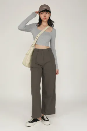 Kylian Basic Straight Leg Pants