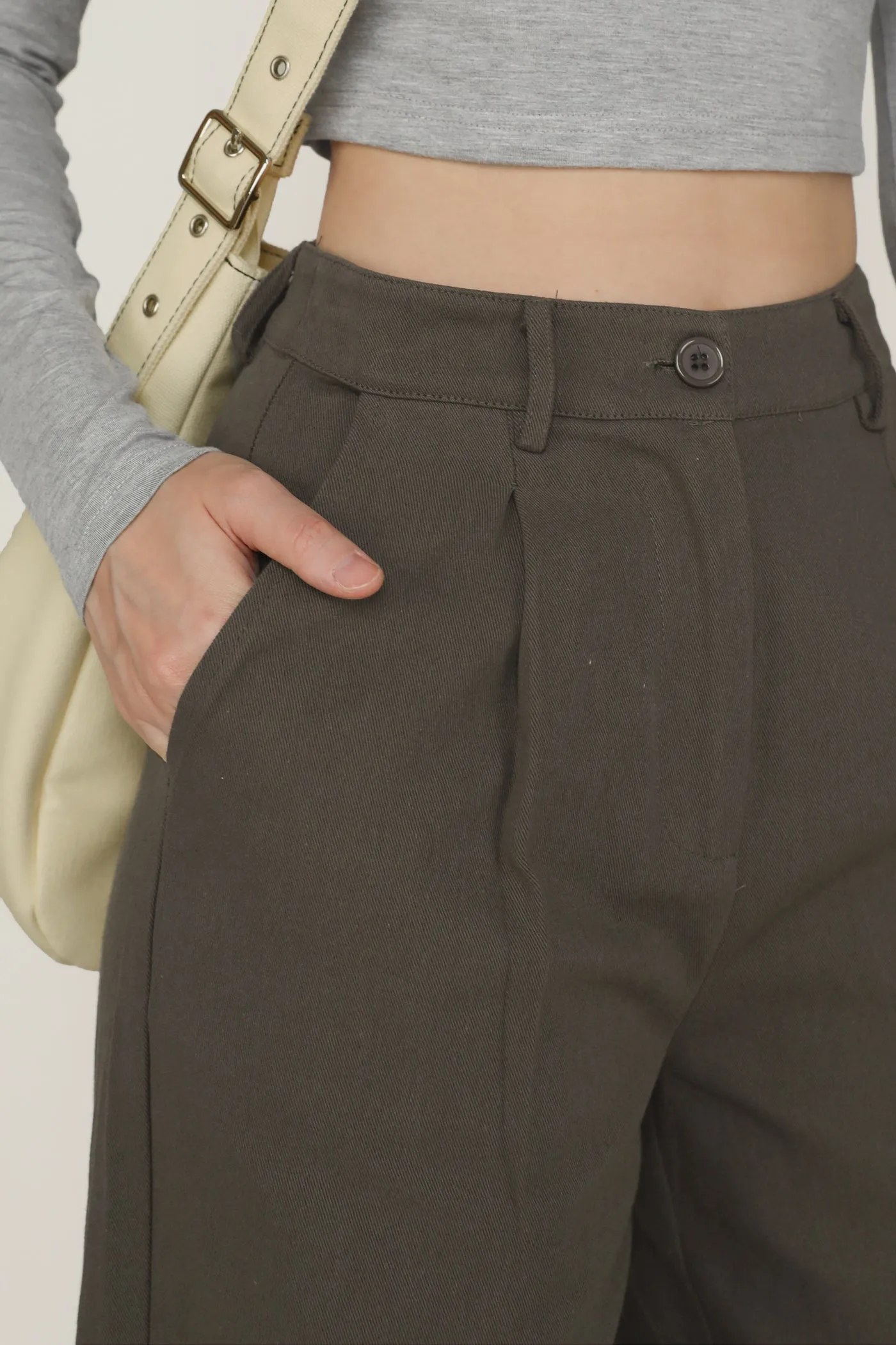 Kylian Basic Straight Leg Pants