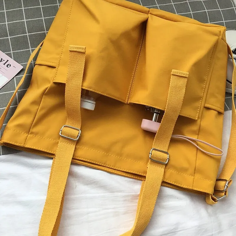 Large-Capacity Travel Canvas Tote Shoulder Bags