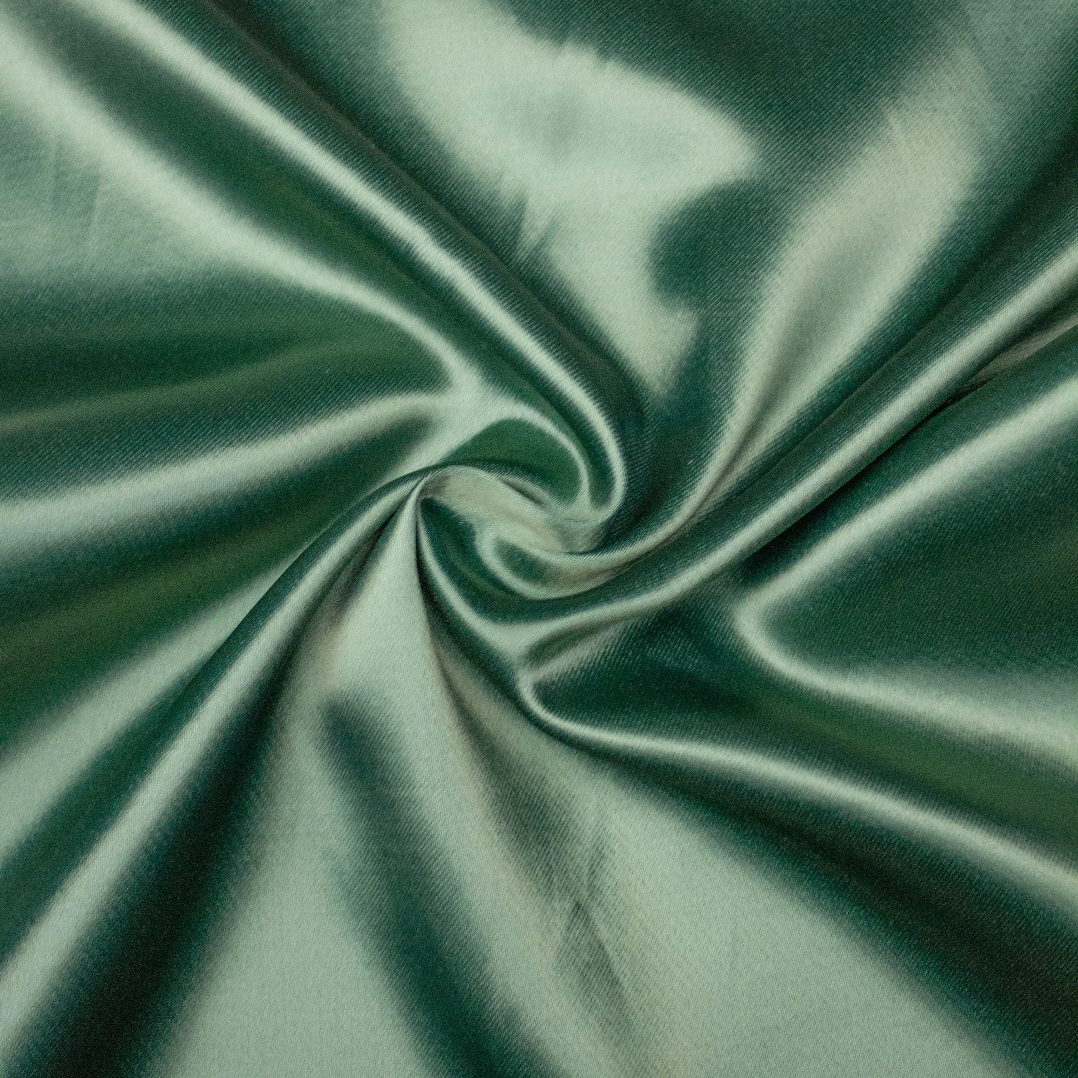 Lee Green Cupro & Cotton Blend Satin