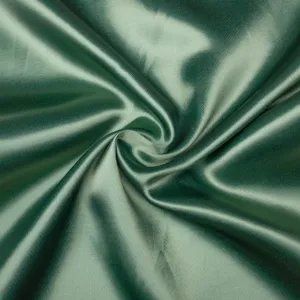 Lee Green Cupro & Cotton Blend Satin