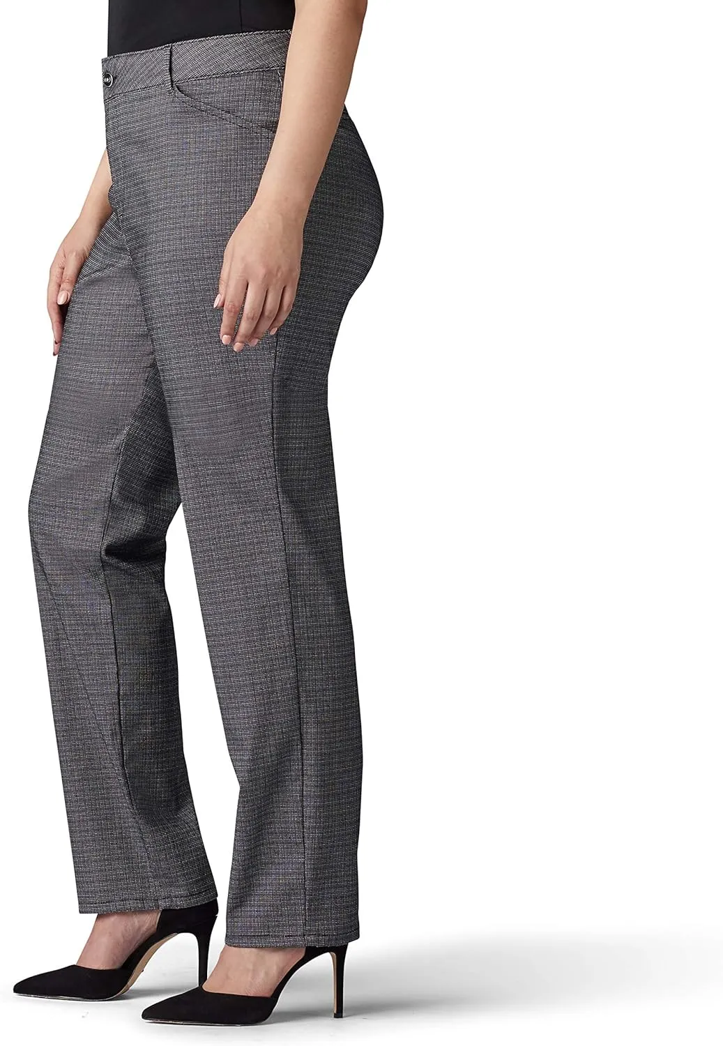 Lee Women's Plus Size Relaxed Fit All Day Straight Leg Pant