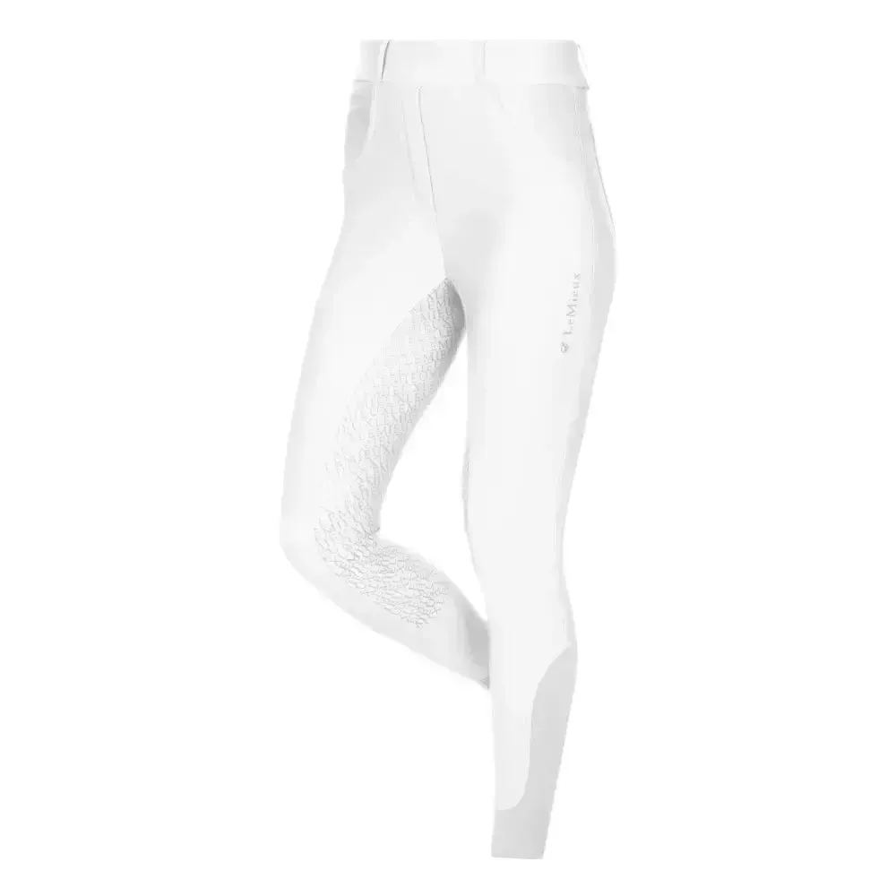 LeMieux Demi Pull On Bregging Full Seat White