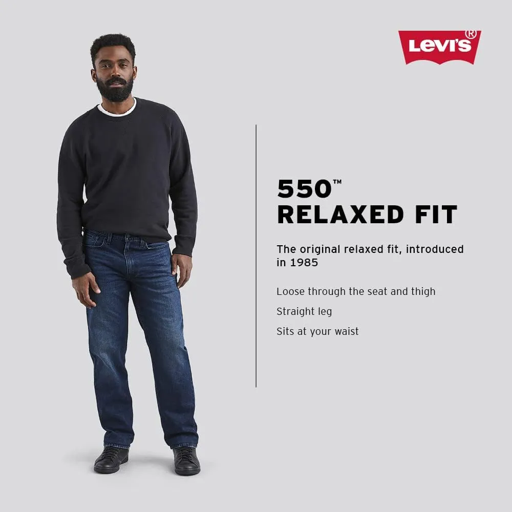 Levi's Men's 550 Relaxed Fit Jeans (Also Available in Big & Tall)