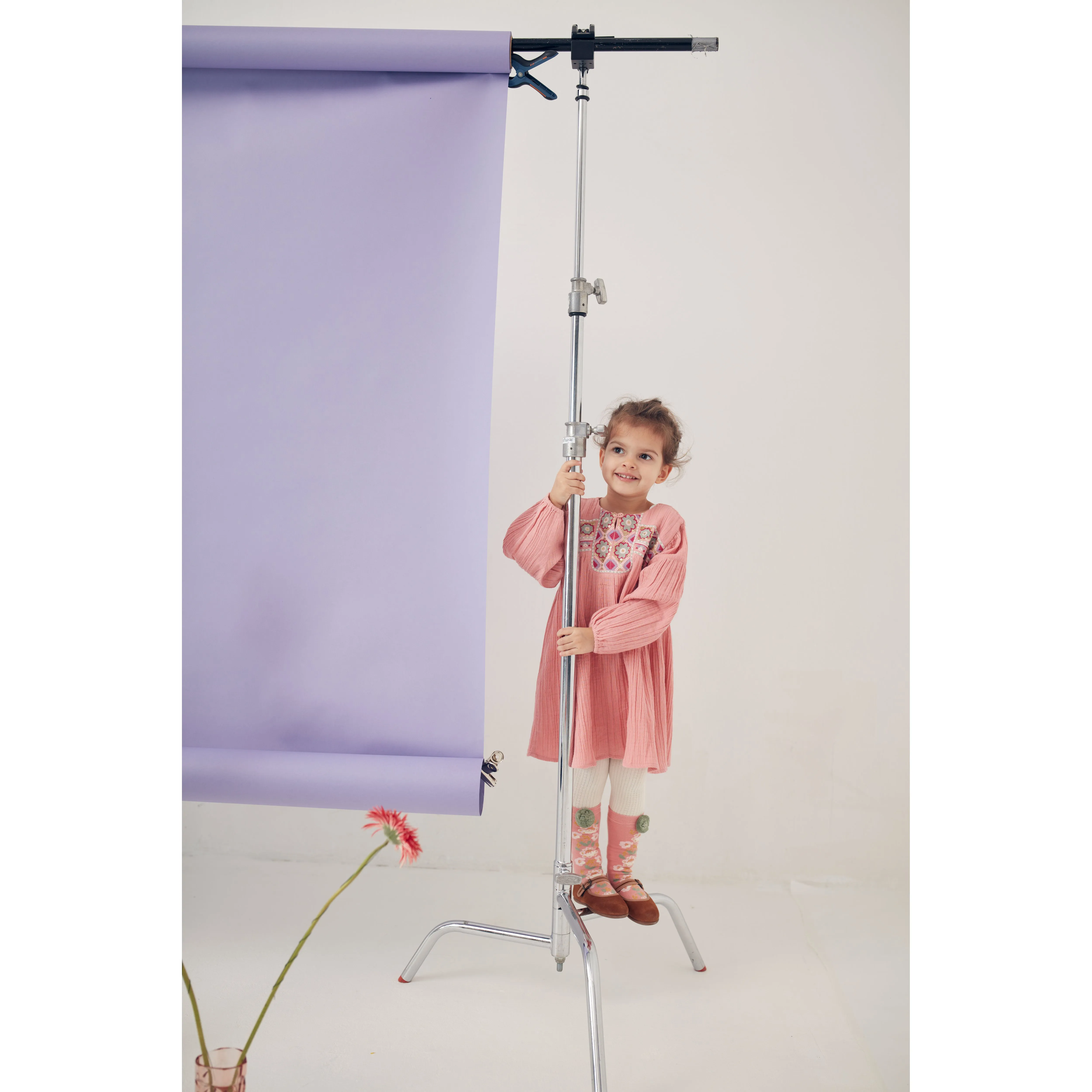 Louise Misha Dress Issena - Double Gauze - Sienna