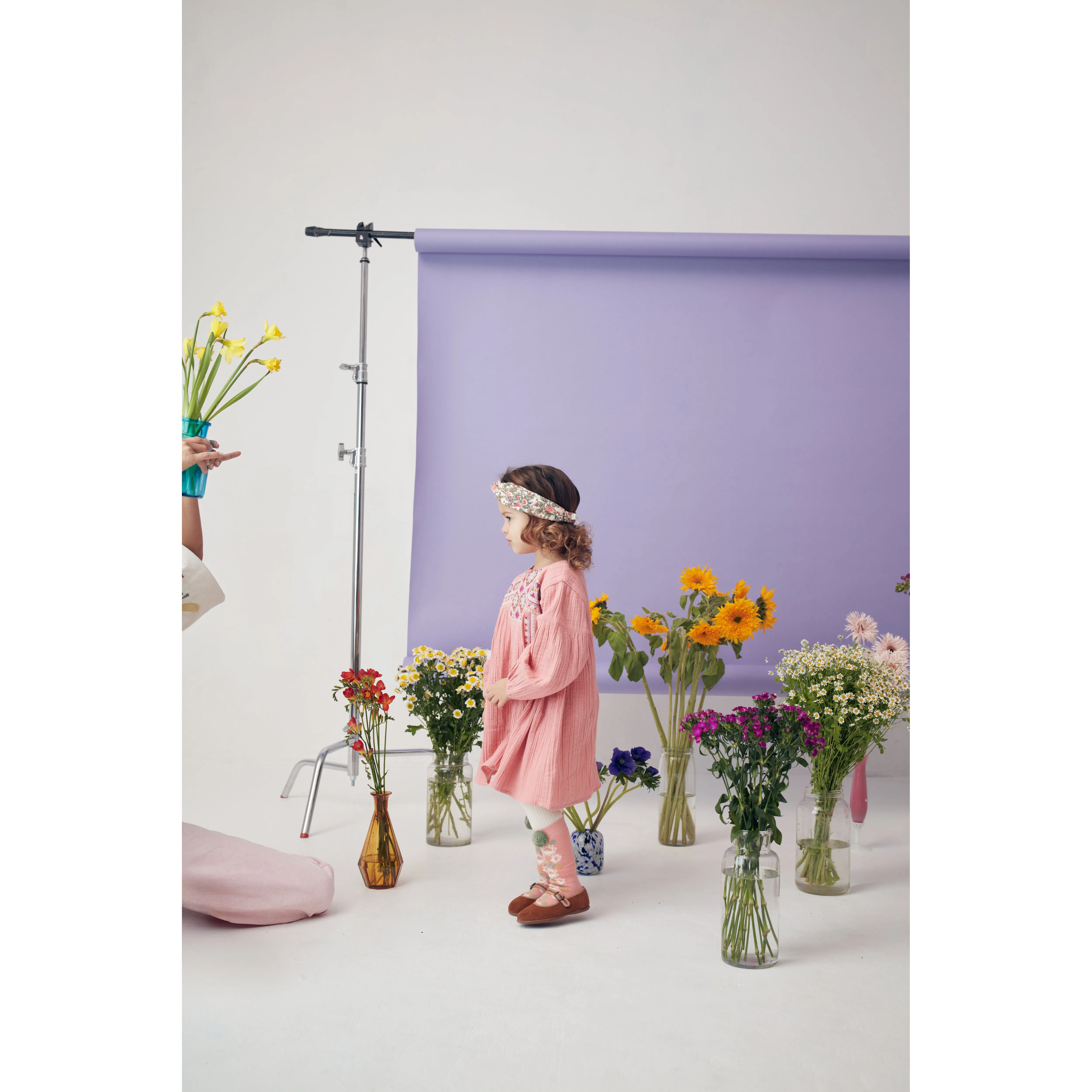 Louise Misha Dress Issena - Double Gauze - Sienna