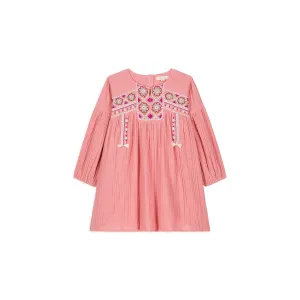 Louise Misha Dress Issena - Double Gauze - Sienna